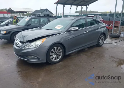 2014 Hyundai Sonata Limited из США, поврежденный, VIN 5NPEC4AC7EH934776